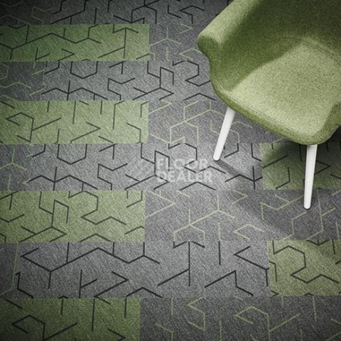 Forbo Flotex Triad planks 131003 Green фото 3 | FLOORDEALER